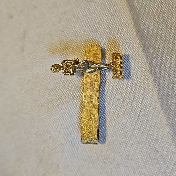 Other - Vintage Dad Gold Toned Tie clip